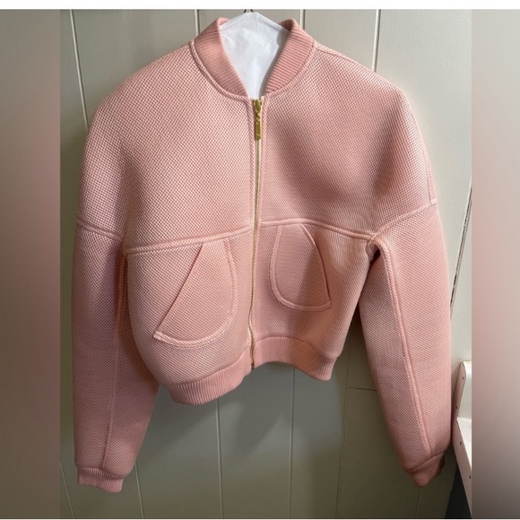 Pink Bomber Jacket - Picture 2 of 3